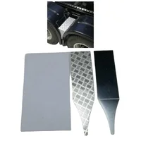Rear Anti-skid Plate Metal Decoration Board for Tamiya 1:14 Scale RC Truck Trator Tamiya 620 56323 Man 3363 Upgrade Accessories 1