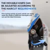 KEMEI 2629 Professional Men's Hair Clippe LCD adjustable men's silent hair cutting shears Electric Finish Cutting Machine 3