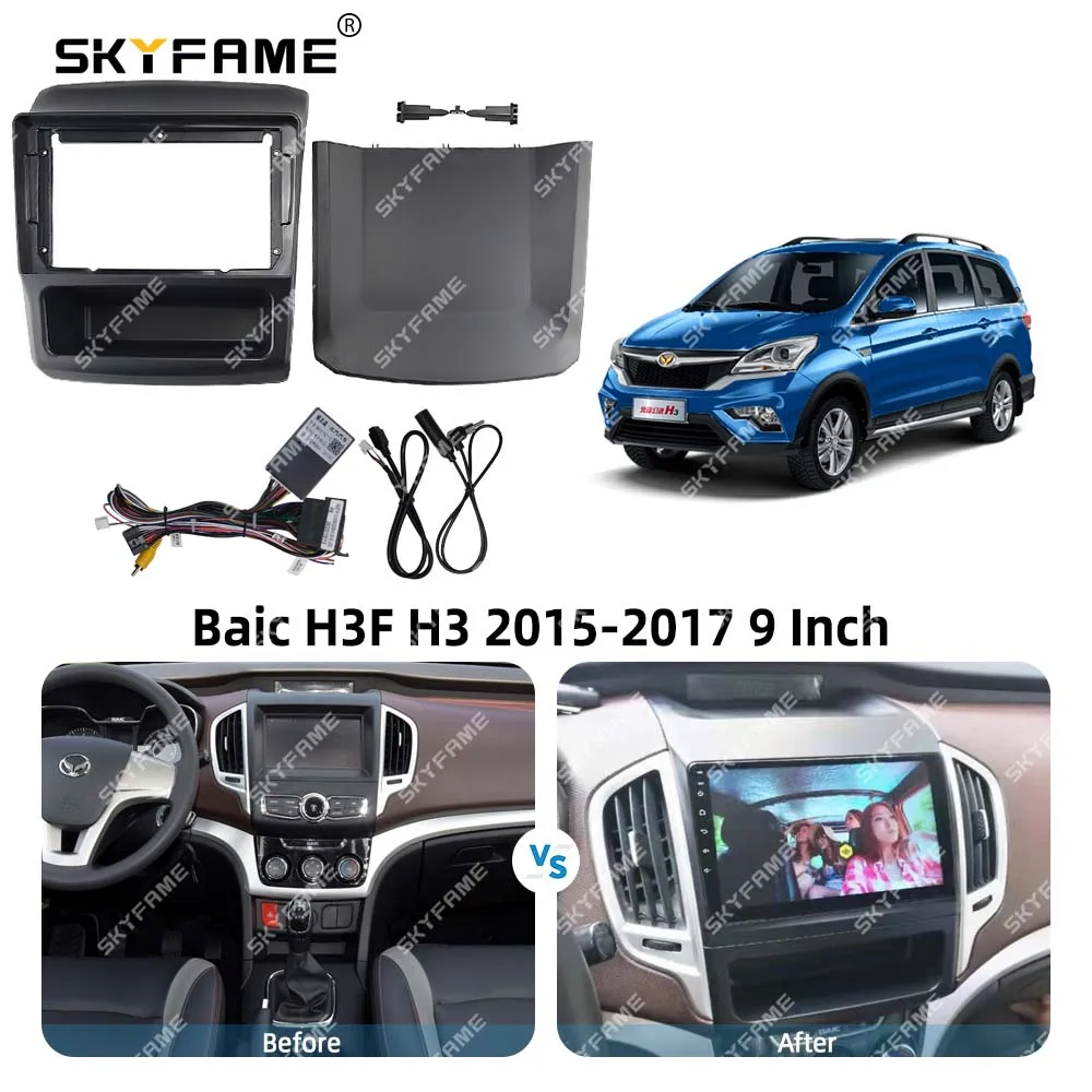 SKYFAME ڵ  ٸ  Canbus ڽ ڴ, ȵ̵    г ŰƮ, BAIC Huansu H3F H3 