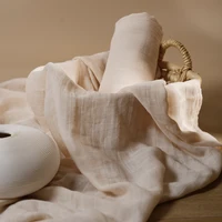 Happy Flute 1Pc 120*120CM Muslin Blanket Newborn Cotton Baby Swaddle Towel Baby Warp Bath Towel Cotton 70%Bamboo+30%Cotton