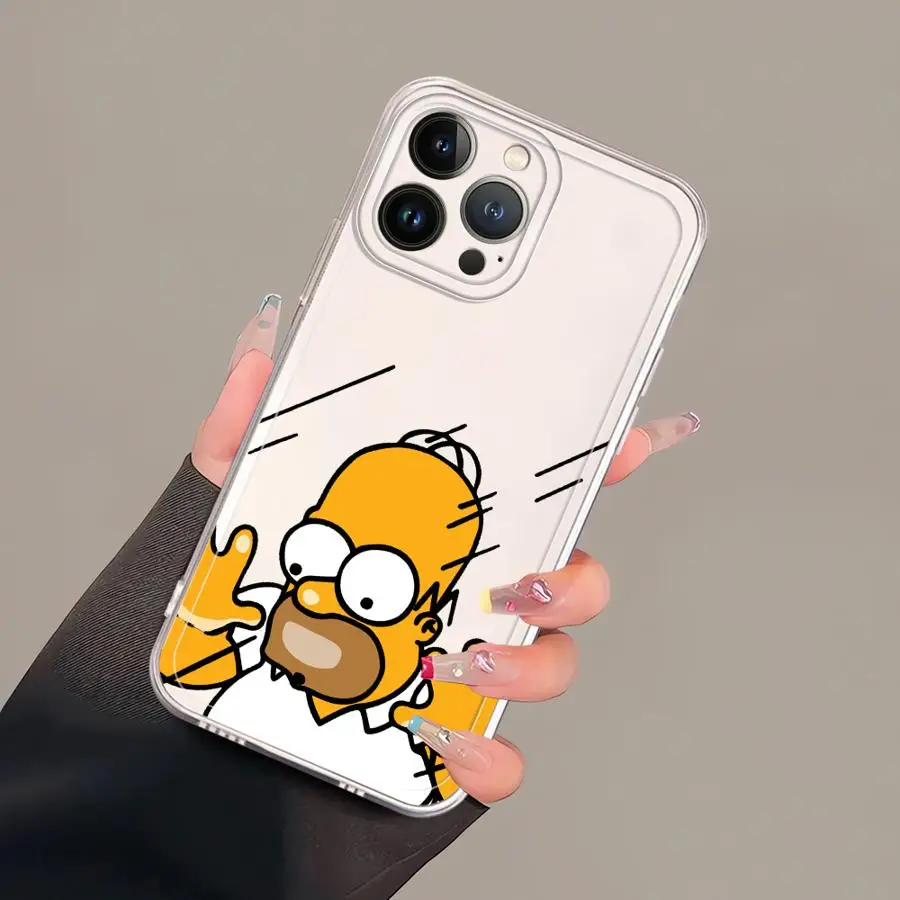 Cartoon The S-Simpsons Soft Phone Cover