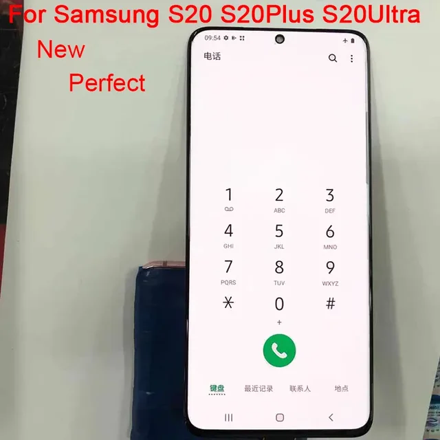 Ecran d'origine Samsung Galaxy S20 Ultra Noir