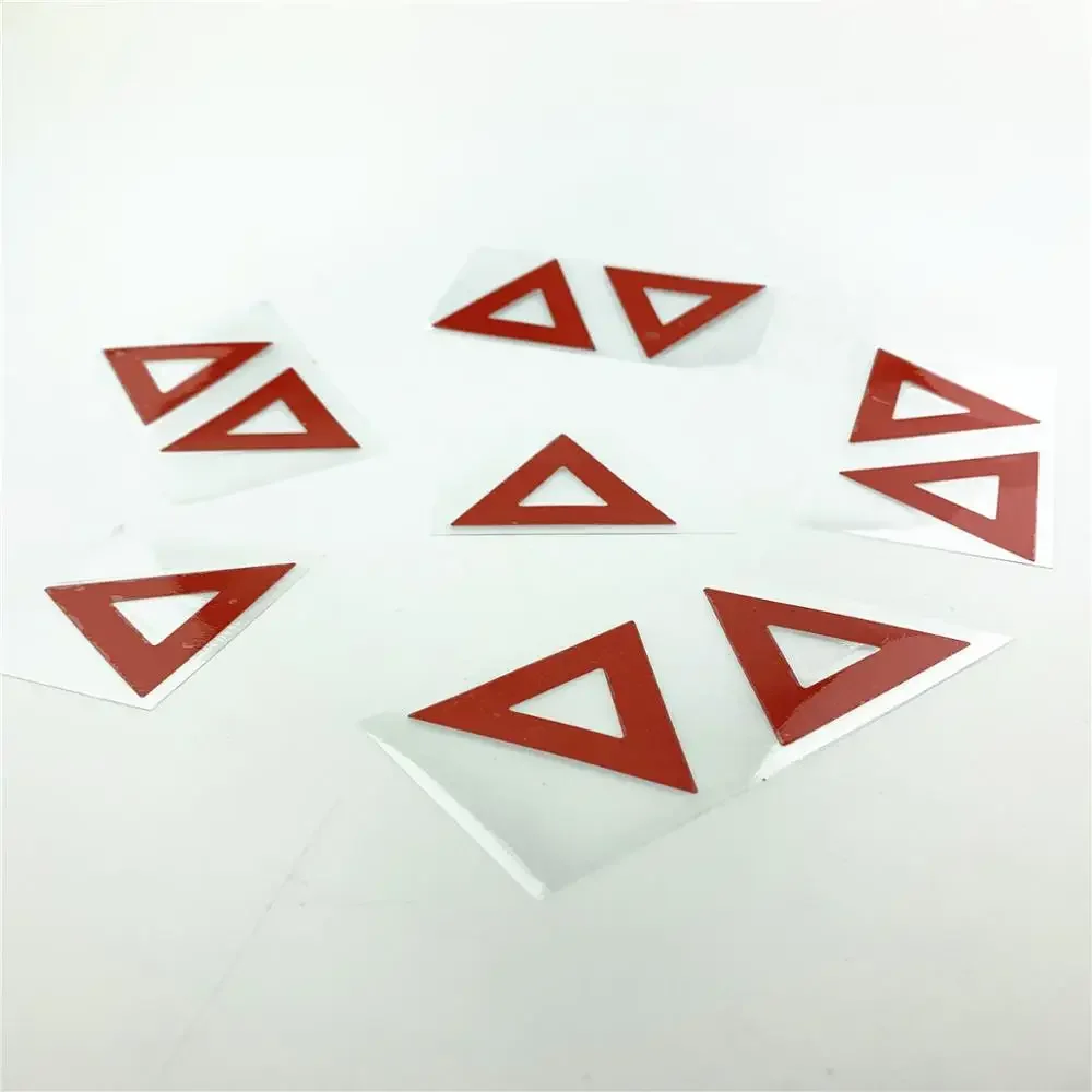10pcs Decorative Sticker Safety Warning Stickers Motorcycle Stickers Personalized Waterproof Reflective Decals