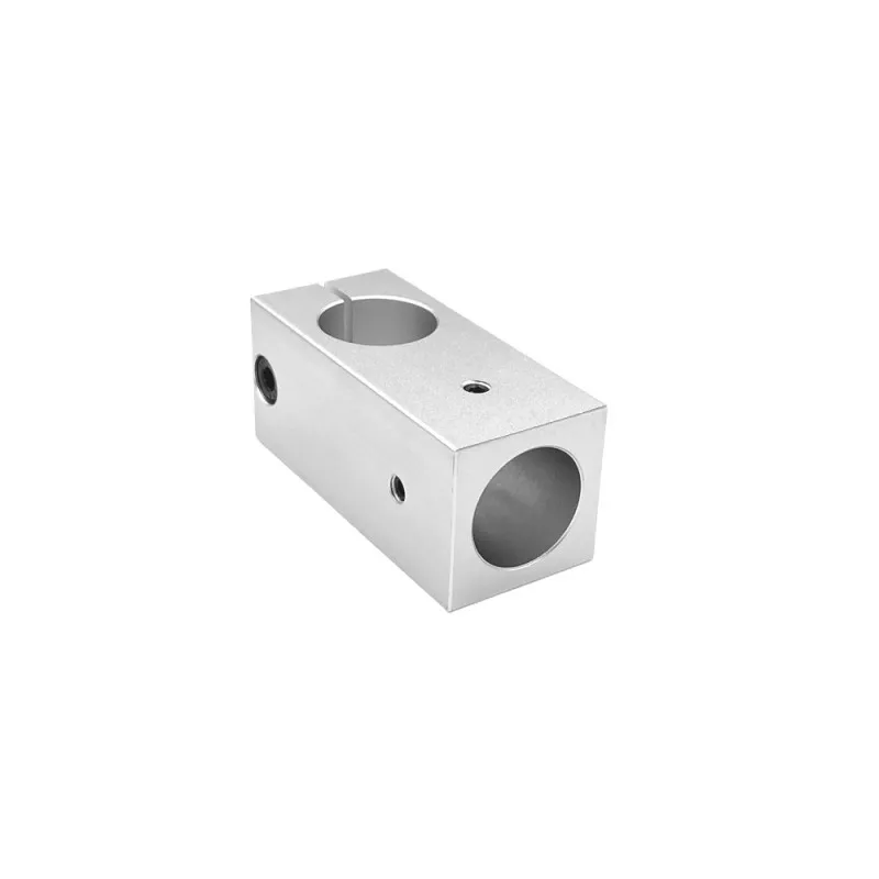 Shaft Connector Shaft Coupler Rigid Shaft Coupler Pipe Frame Connector T-type Fixed Column Optical Shaft Cross Connector Clamp Block Inner Hole Diameter 8 10 12 15 16 20 25 30 mm
