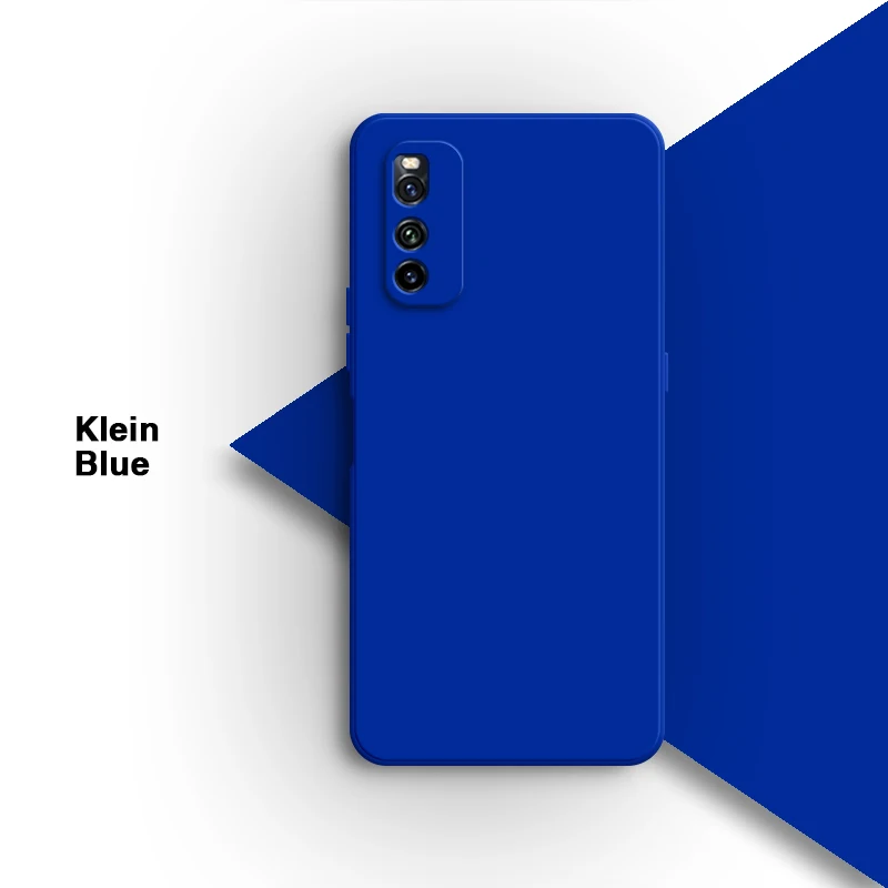 Liquid Silicone Soft Solid Color Phone Case - Original Shell Back Cover