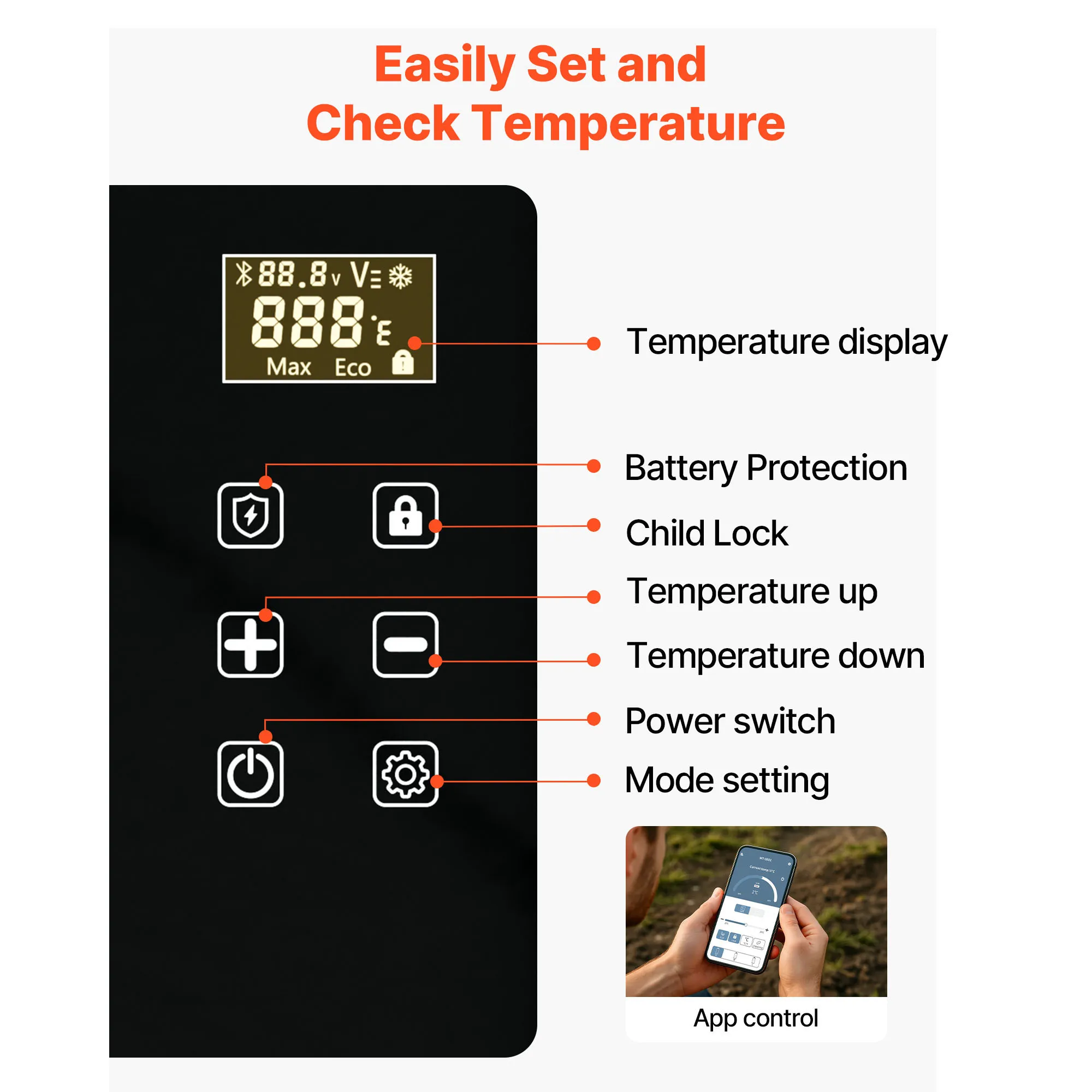 Portable Electric Freezer/Refrigerator 5