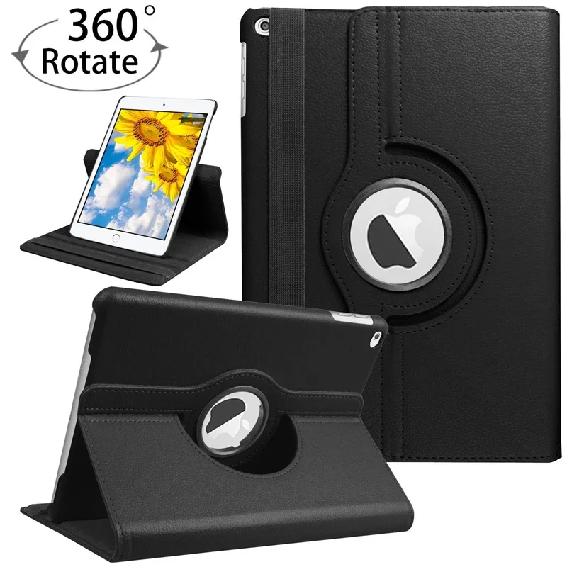 Smart Case para Ipad Pro Rotação 360 ° Dormir Acordar Capa Protetora Novo Ipad Pro 11 10.5 9.7 Air 10.2 9.7 Mini 5