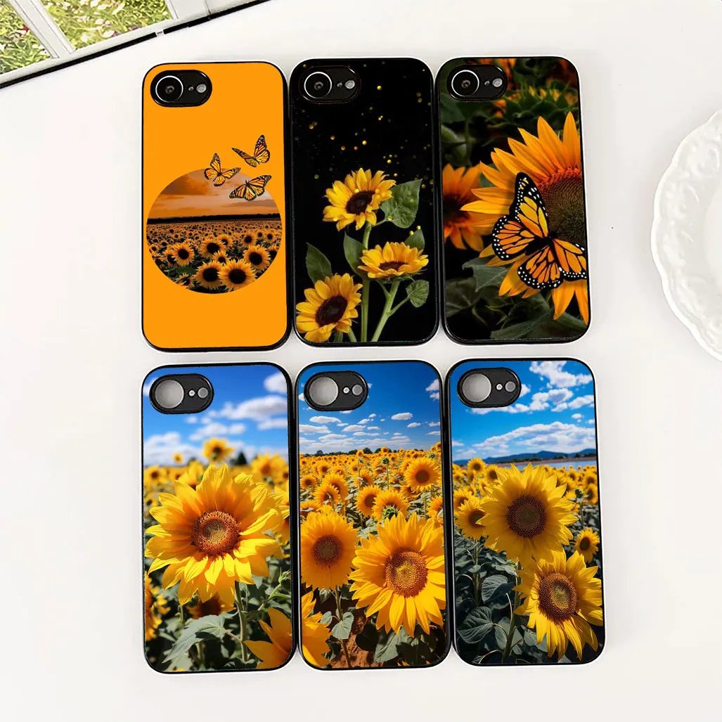 Vibrant Sunflower Design Phone Cover Case