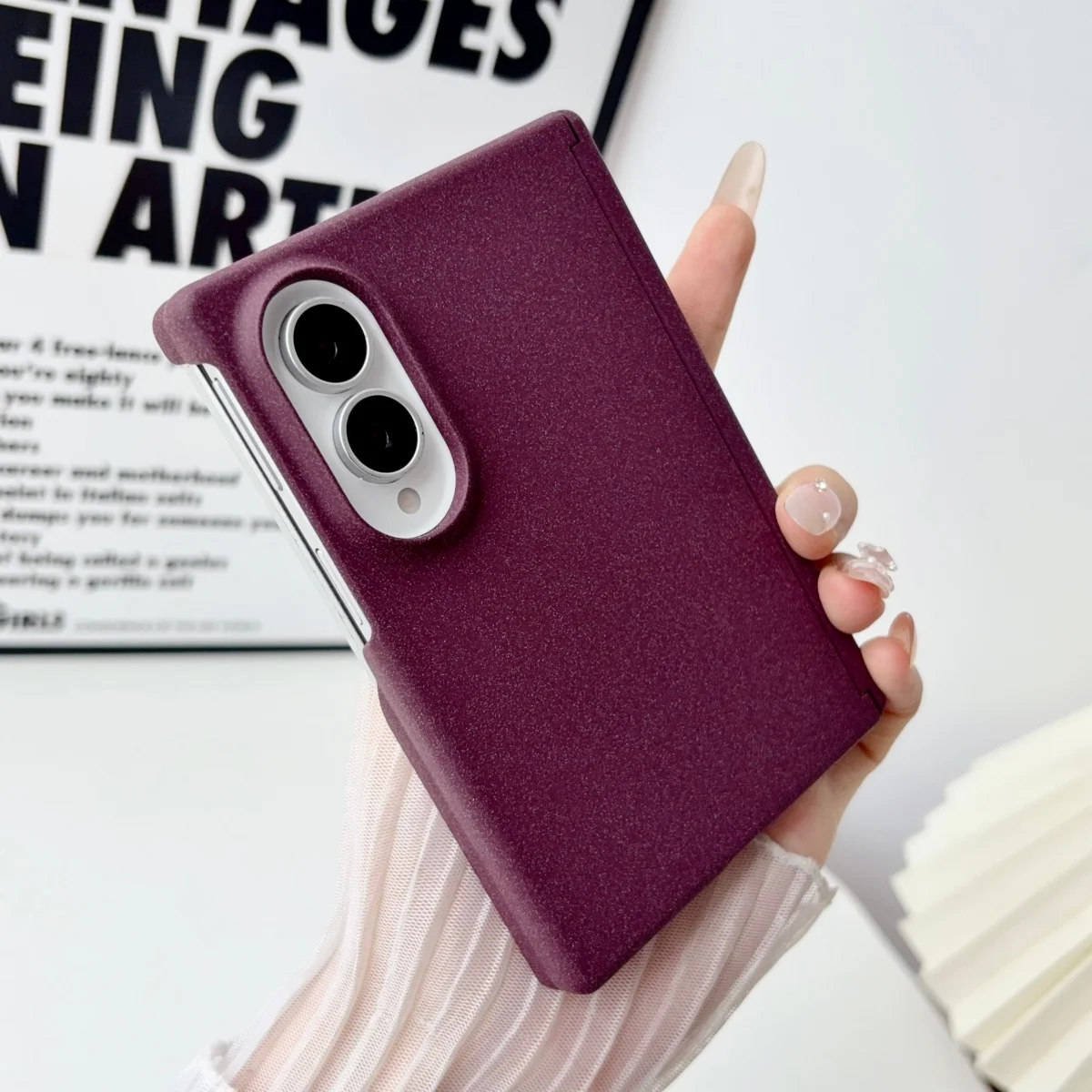 Luxury Matte Candy Solid Color Frosted Hard PC Shockproof Phone Case