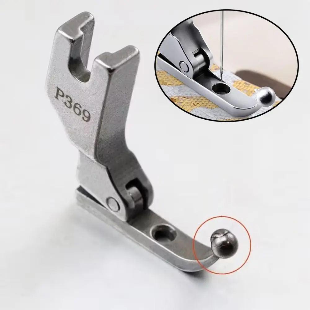 Steel Bead Sequin Special Presser Foot Bead-free Easy to Use Sewing Presser Foot No Bead Tapping P369 Fabric Presser Foot