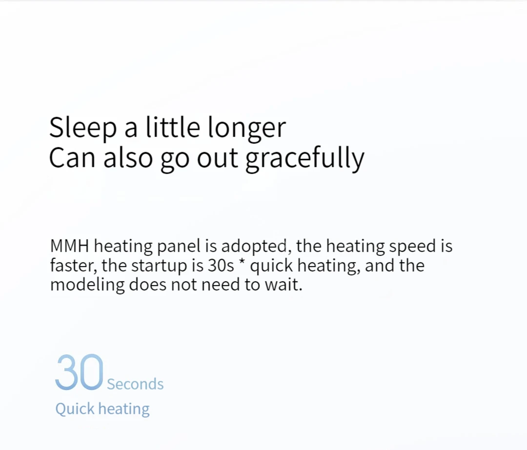 Xiaomi Mijia Wireless Straight Hair Clip Professional Straightener description image 9