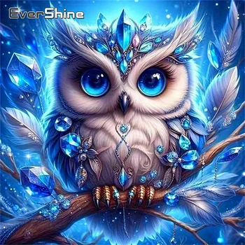 Owl 5D Cross Stitch Kit 1