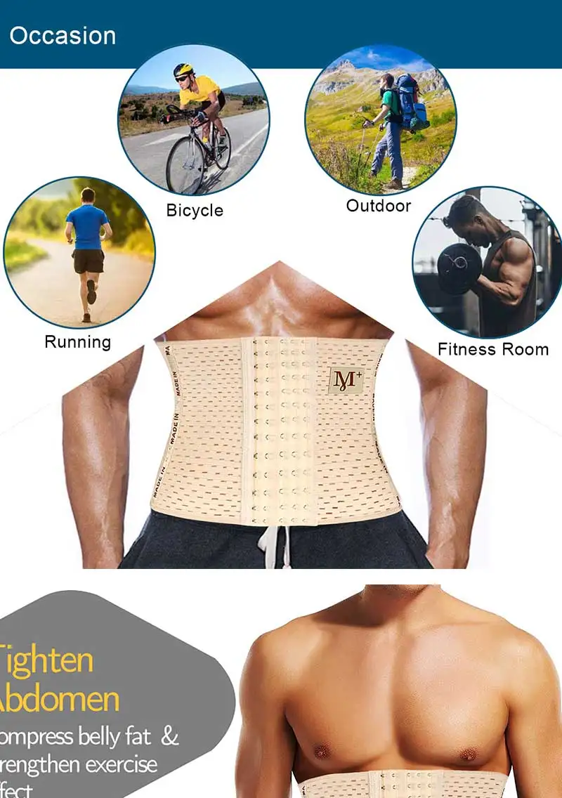 Waist Trimmer Belly-Belt Slimming Girdle Corset-Body Shaper for men, Free  Shipping