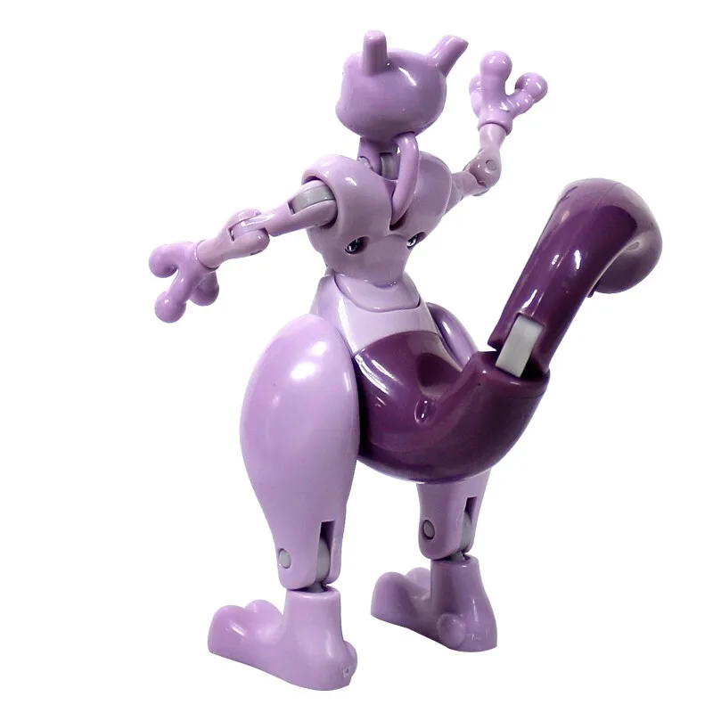 새로운 Mewtwo 피규어 볼 액션 장난감 세트 Charizard Dragonite Gengar Mew Snorlax Lapras Box Pokeball Poke Kids Gift