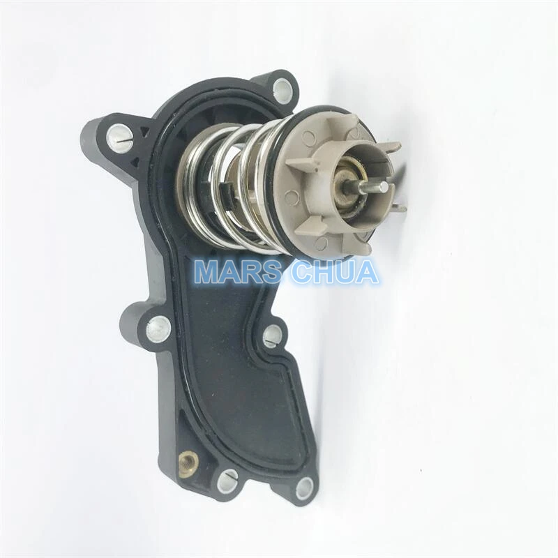 06E121111AT Engine Coolant Thermostat Housing for Audi A6 A7 A8 Q7 3.0L V6 06E 121 111AT