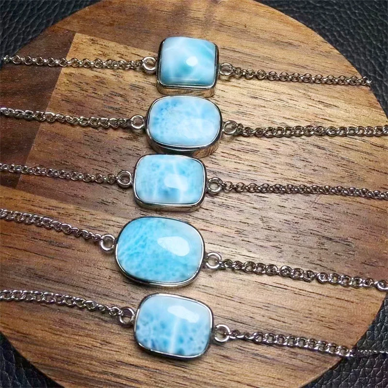 s925-natural-larimar-bracelet-string-charms-fashion-personalized-men-women-gemstone-jewelry-lovers-gift-1pcs