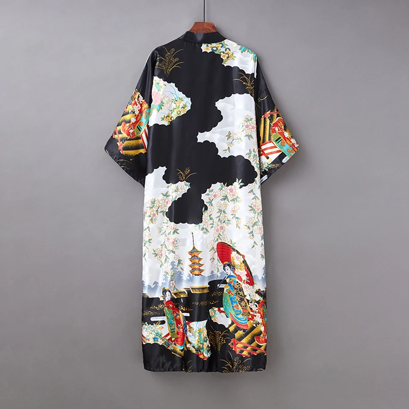 Japanese Kimono Women Cardigan Summer Yukata Female Chinese Kimono