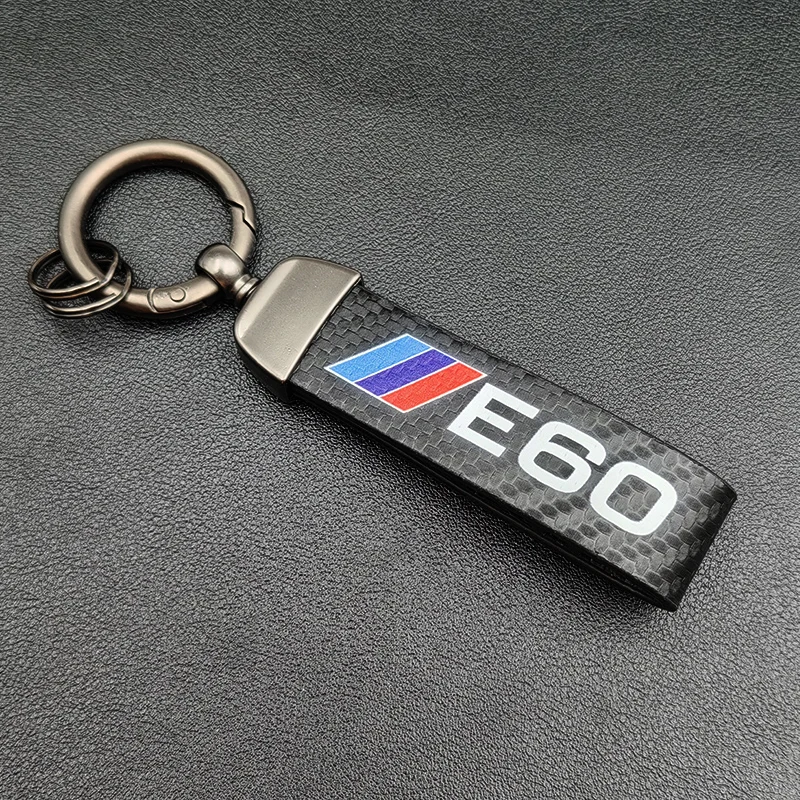 2024 Carbon Leder Schlüssel ring Mann Frauen Luxus Auto Schlüssel bund für BMW E46 E90 E39 E60 E36 E30 E61 E91 E92 E87 Schlüssel bund Zubehör
