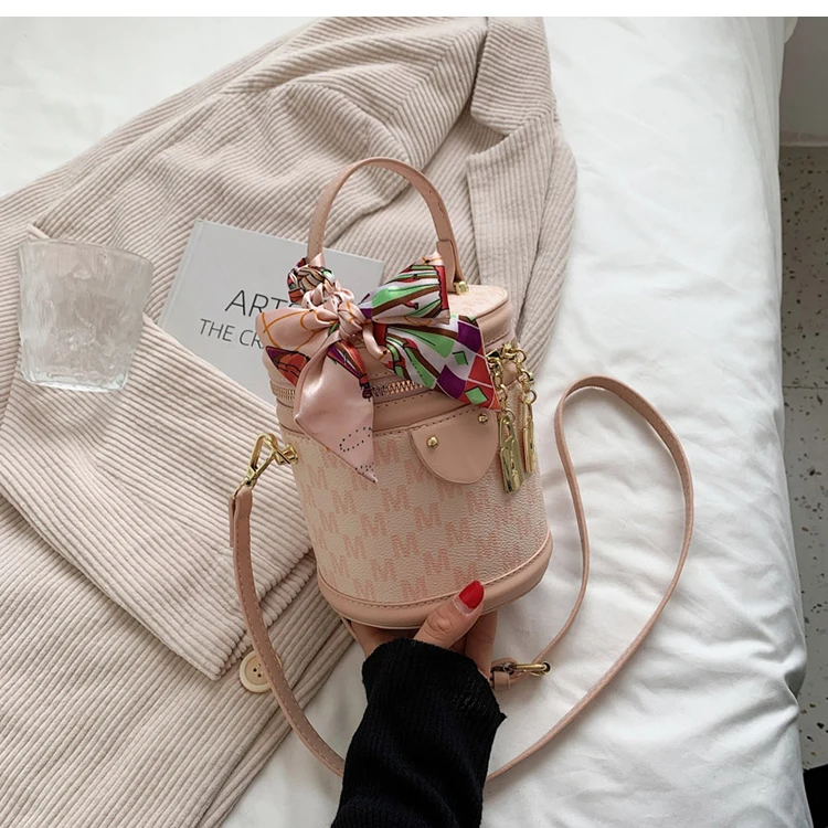 Women's Tote Bucket Bag Pu Leather Shoulder Handbag For Daily Wear_voghion.com