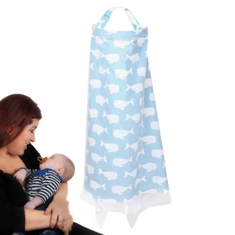 Mother Outing Breastfeeding Cover Cotton Baby Feeding Nursing Covers Adjustable Privacy Breastfeeding Apron Stroller Blanket