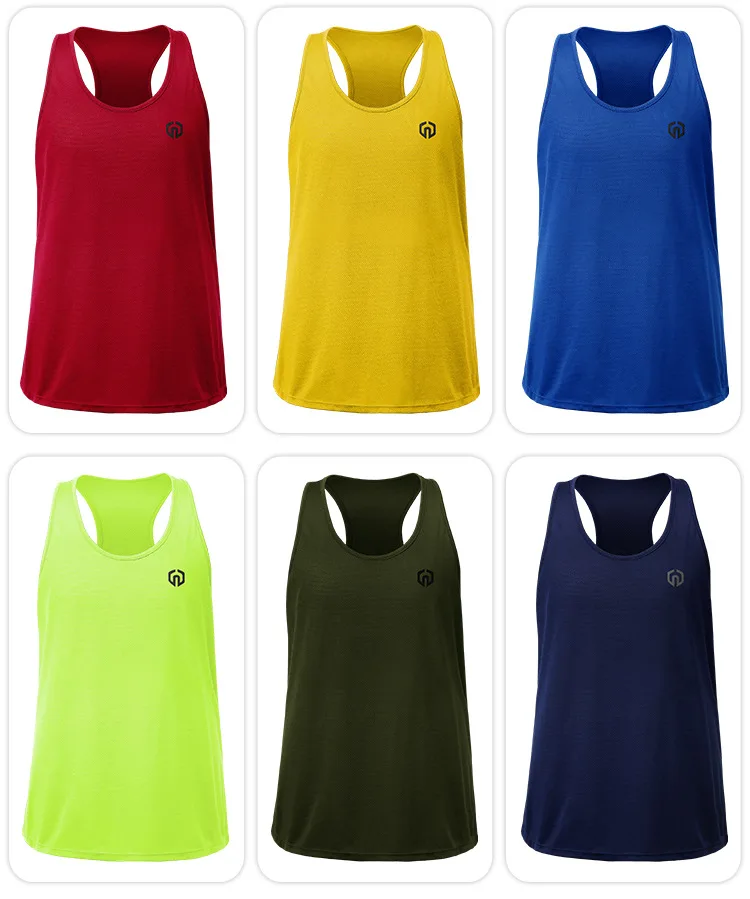 1PC Adult Men Women Running Outdoor Shirts Tight Gym Tank Top Fitness Sleeveless T-shirts Sport Exercise Basketball Vest Clothes