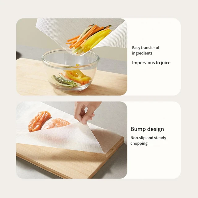 Food-grade Cutting Board Biodegradable Disposable Cutting Board Mats for  Kitchen Outdoor Camping Portable Chopping Pad Sheets 2 - AliExpress