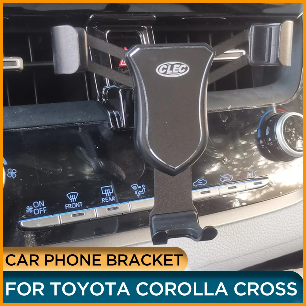 Mobile Phone Holder For Toyota Corolla Cross 2022 2021 Car Air Vent
