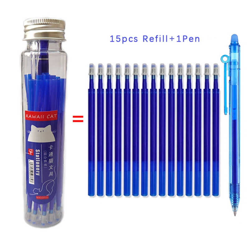 3 pz/lotto Pilot FriXion penne cancellabili 0.5mm nero blu rosso penna Gel  scuola punta
