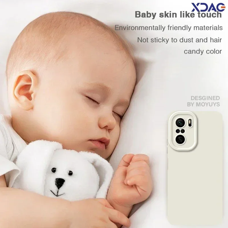 Candy Angel Eyes Soft Liquid Silicone Shockproof Phone Case - Original Matte  Back Cover