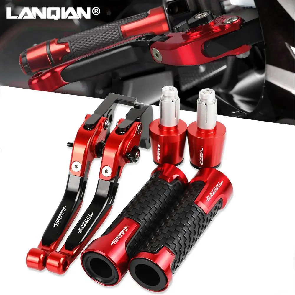 

For HONDA CBR1100XX CBR 1100 XX CBR1100 XX BLACKBIRD 1997-2007 Motorcycle Adjustable Clutch Brake Levers Handlebar Grip End Cap