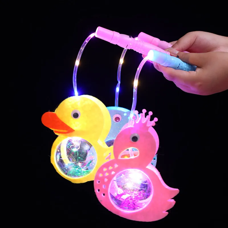 New Handle Colorful Flashing Light Luminous Toys for Portable Wave Ball Soft Lantern Toy Kids wave ball Kids gifts Toys