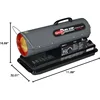 Dyna-Glo KFA50DGD 50,000 BTU Kerosene Forced Air Heater 4