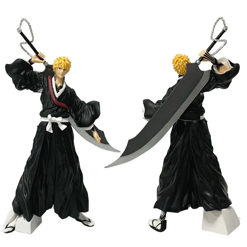 Bleach Anime Figurine: Kurosaki Ichigo Collectible PVC Ornament Doll