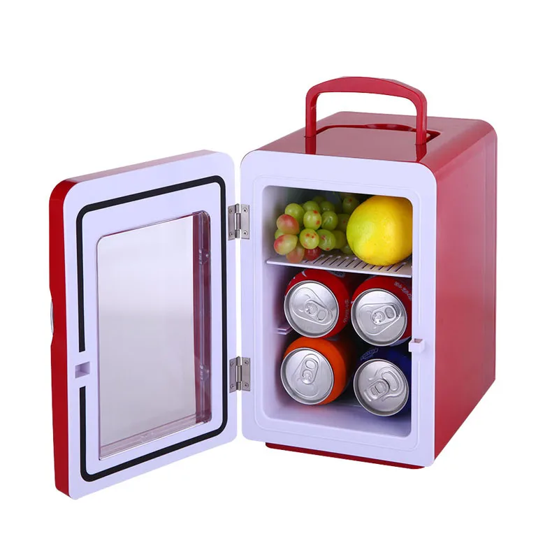 New12 Volt Refrigerator Cooler Box Mini for Bedroom Drink Chiller Portable Refrigerator Car Fridge