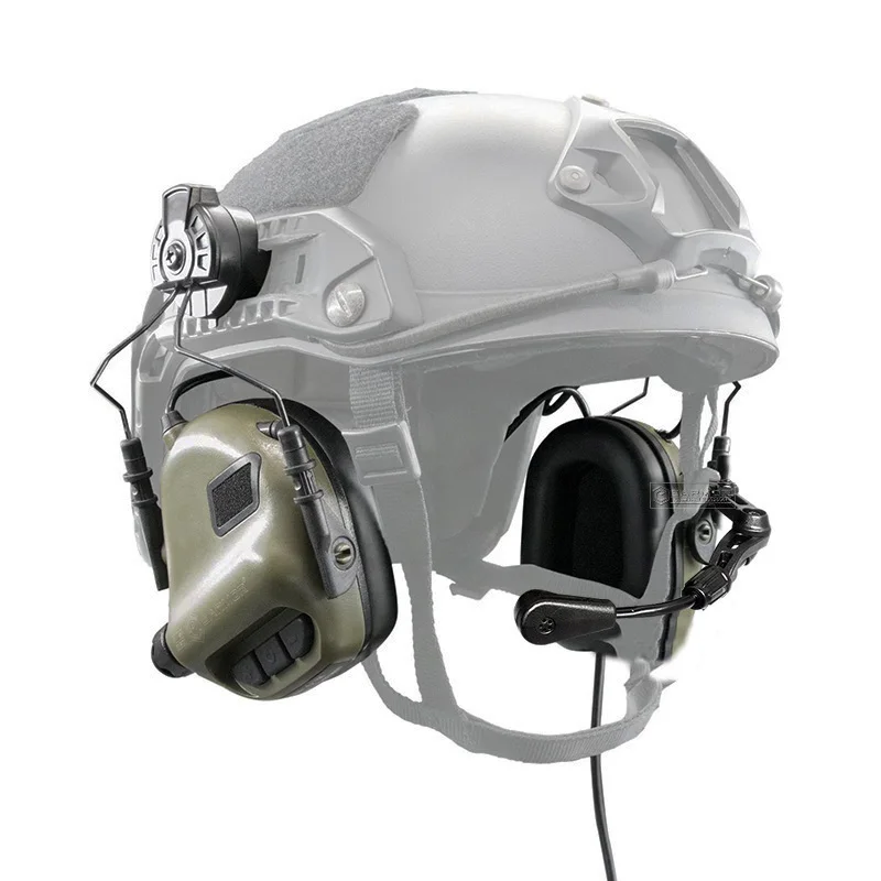 19.20日迄の限定値下げ！即使用可能ヘルメット！EARMOR.M32他装着済 EARMOR M32H MOD4 ヘルメット ヘッドセット、ハンティング