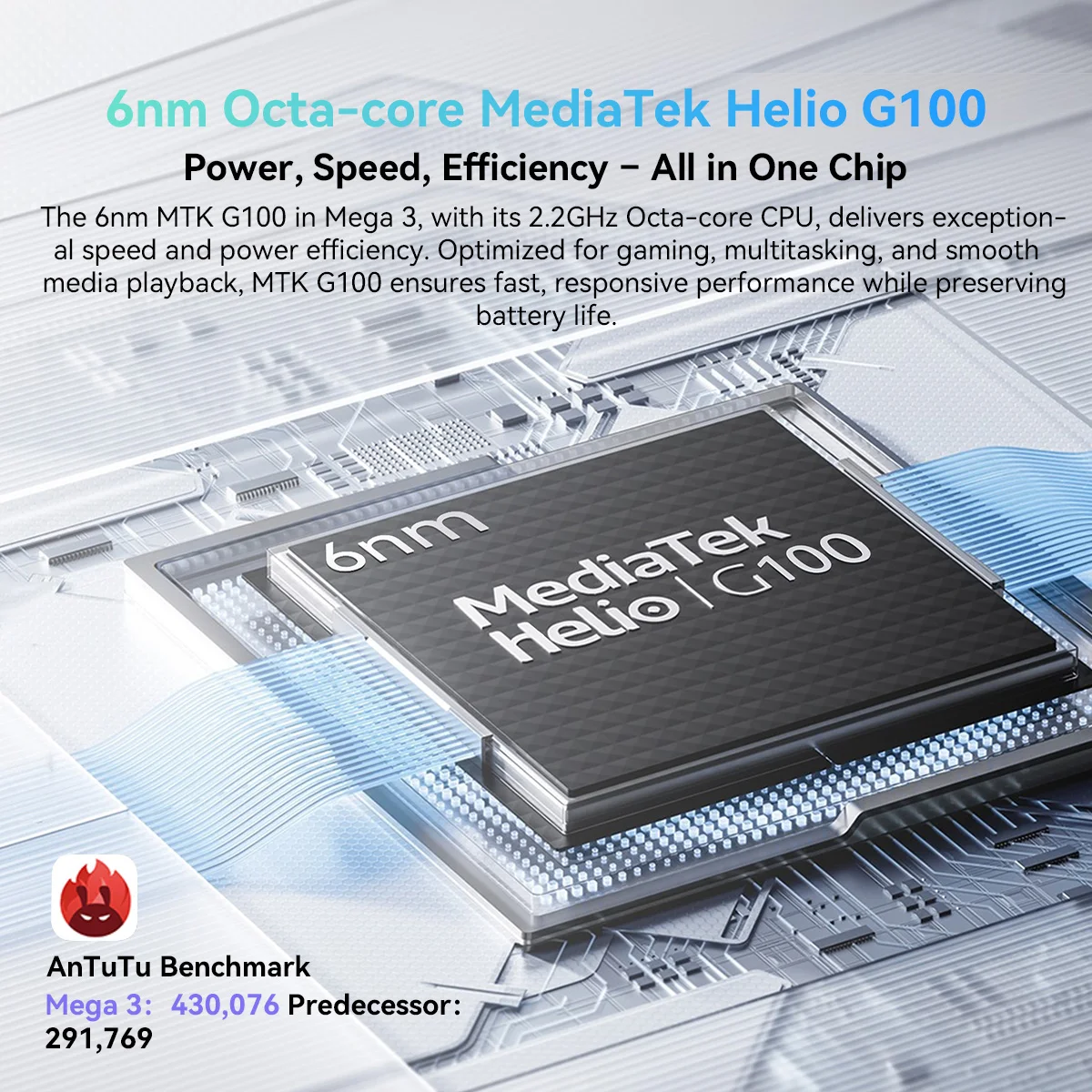 Blackview MEGA 3 G100/12GB/256GB/SIMフリー Blackview MEGA 3 12.1インチ MediaTek Helio G100 オクタコア