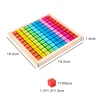 Montessori Educational Wooden Toys For Children Baby Toys 99 Multiplication Table Preschool Math Arithmetic Teaching Aids Gift 6