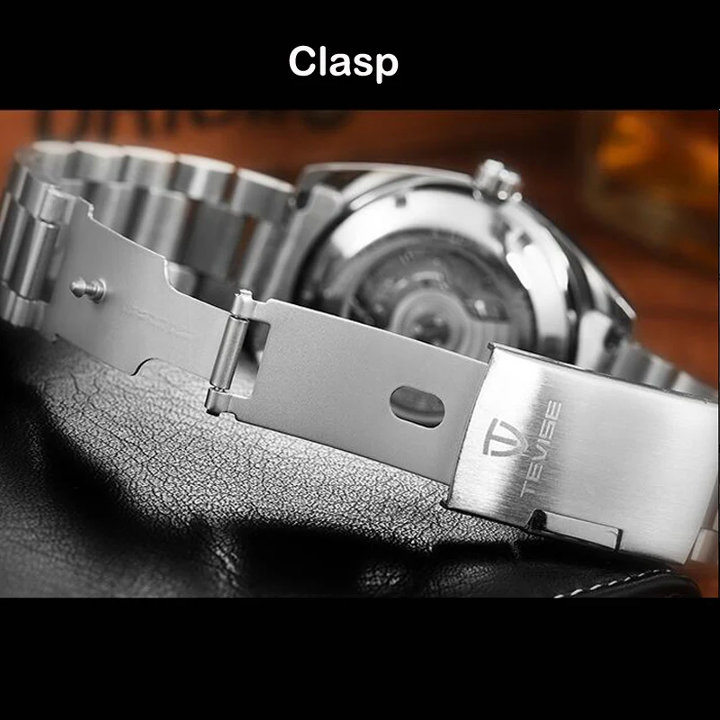 Men Mechanical Watch Automatic Stainless Steel mechanical watch
