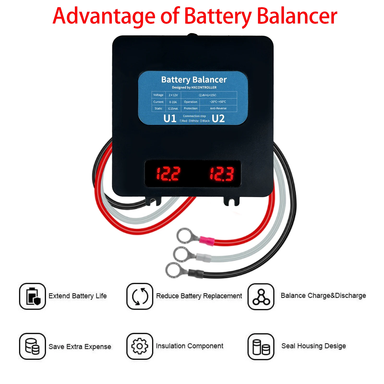 HA01 Battery Balancer – Mazava® – Professional Manufacturer of Battery  Equalizer in China