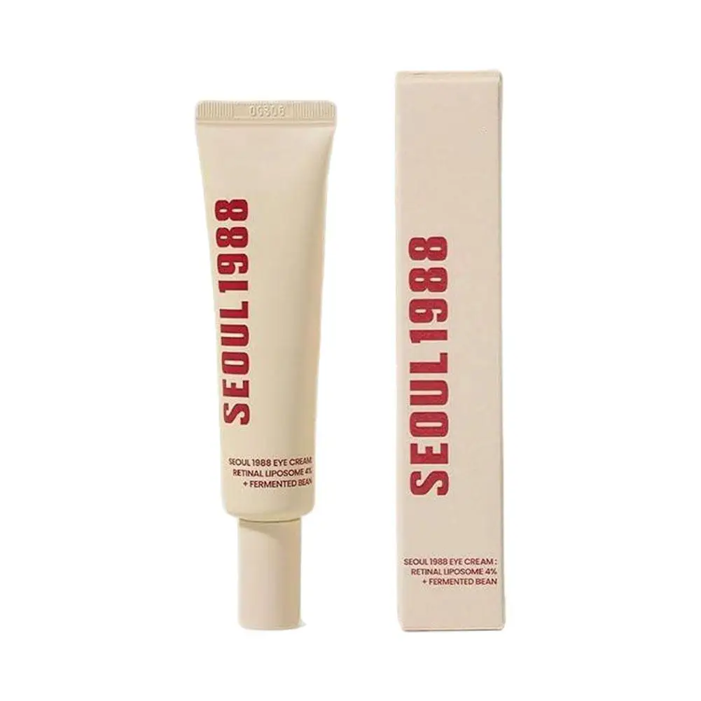 Coreano Seoul 1988 Retinolo Crema Per Gli Occhi Siero Viso 2% Ginseng Nero Niacinamide Riso VC Migliorare Comedoni Chiusi Illumina Idrata