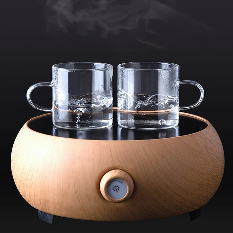 

6Pcs Household Mini Kung Fu Tea Cup Heat Resistant High Temperature Explosion Proof Superior Glass Small Teacups for Taste Tea