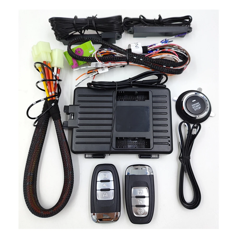

Пульт дистанционного запуска двигателя, кнопка запуска и остановки двигателя, система зажигания, автоматический центральный замок, комплект бесключевого доступа, автомобильные аксессуары