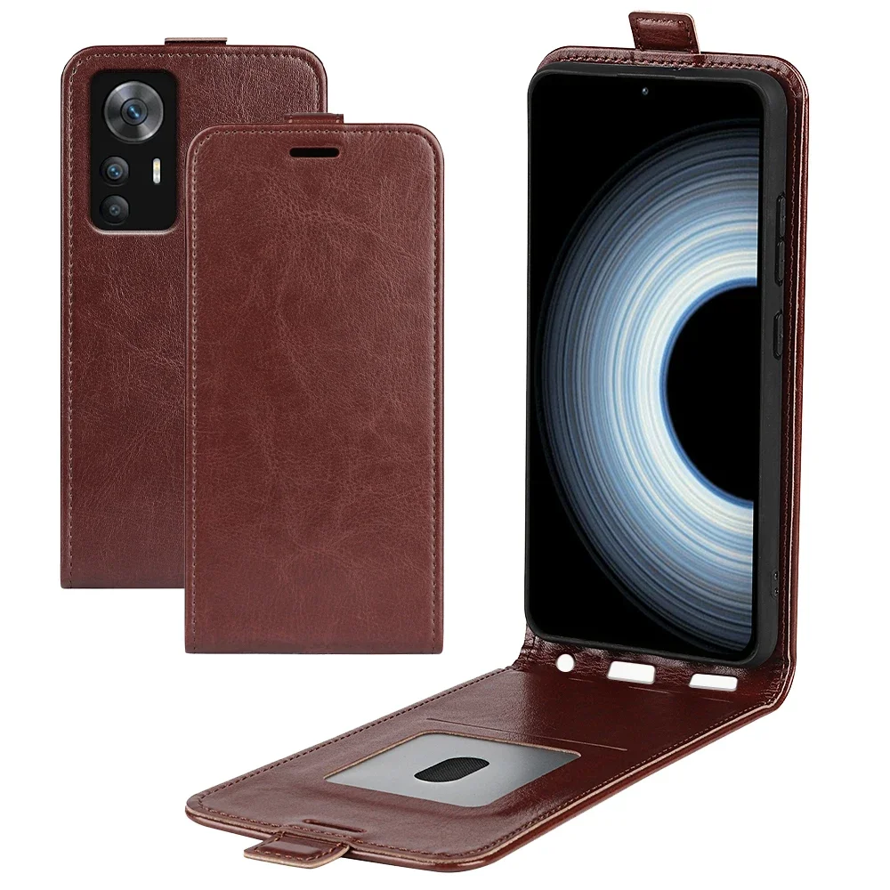 owlhold Cover per Xiaomi 12/12X/12S,Custodia Xiaomi Mi 12 Magnetica Portafoglio Flip[Antiurtoo][Cavalletto][Carta Fessura] Cover Pelle per Xiaomi 12/12X/12S -Caffè