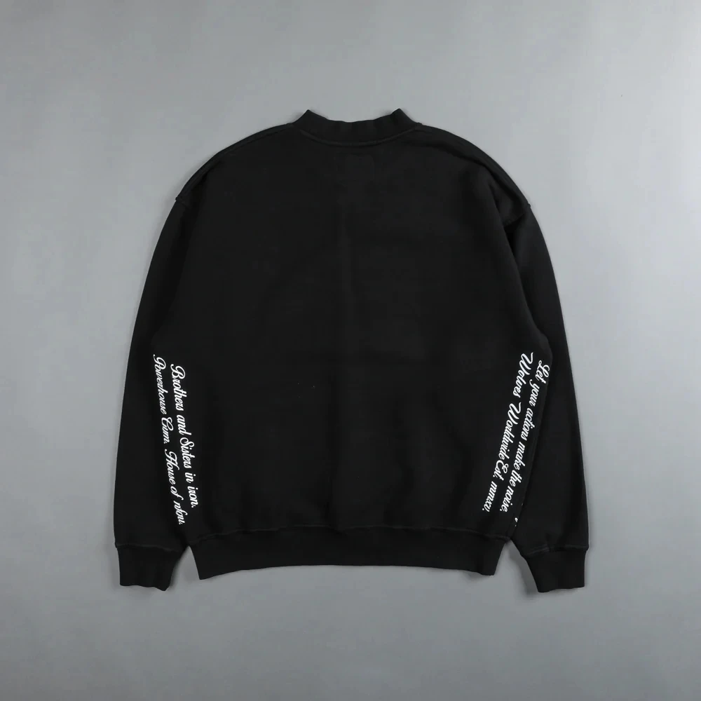 CREW NECK Letter Print Sweatshirts Hoodie Autumn Winter Fleece Pullover High Quality Men Women Tops Male Hip Hop Trendy Hoodies