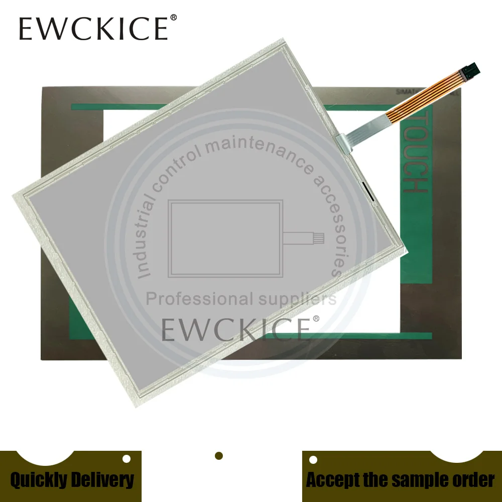 

NEW 6AV7486-2TA10-1AA0 HMI 6AV7 486-2TA10-1AA0 PLC Touch screen AND Front label