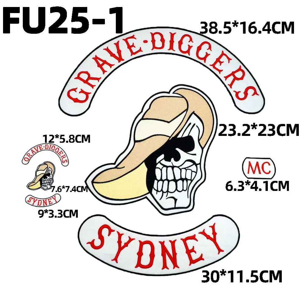 

Большая вышивка, мотоциклетная ткань, кожаная куртка с украшением, высококачественная металлическая задняя крышка