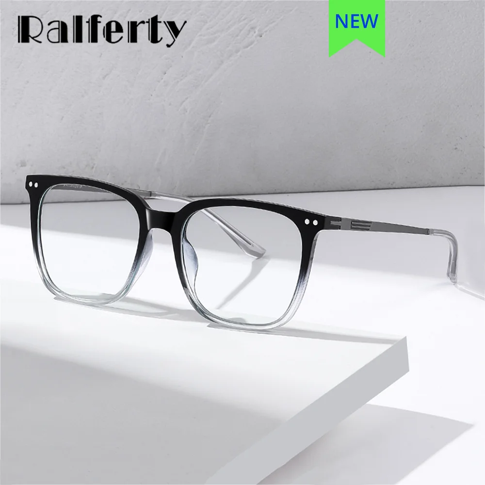 RalfertyTR90TitaniumEyeGlassFrameforMenWomenSquareEyeglass