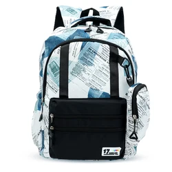 Large-capacity Backpacks for Men's And Women's High-quality Breathable Youth Schoolbags Teenager Suitcase mochilas School Bags