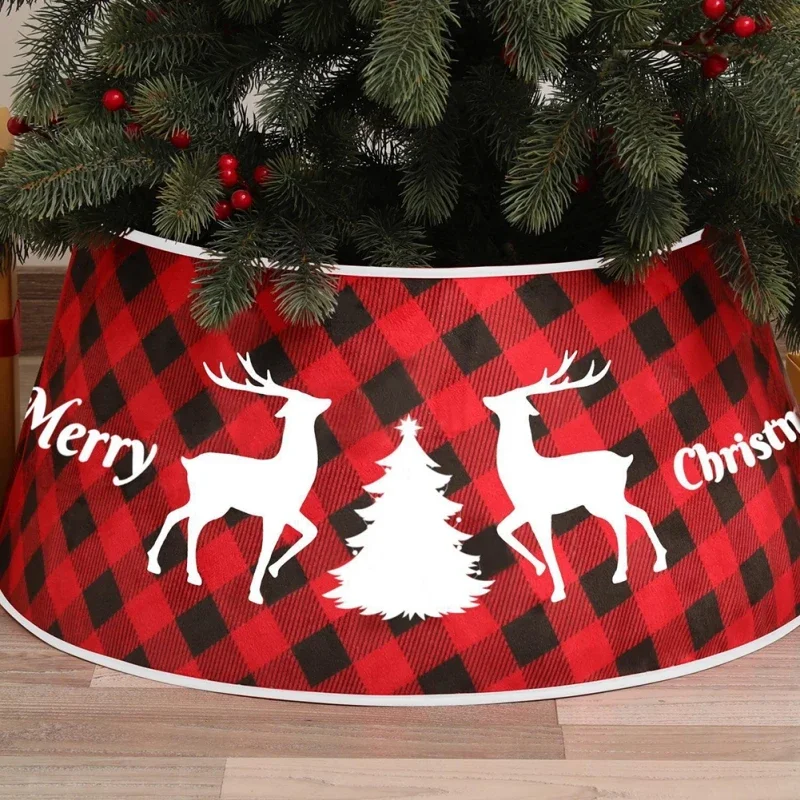 Christmas Tree Collar Sequins Round Christmas Tree Collar Party For Holiday Ornaments Rings christmas tree skirt
