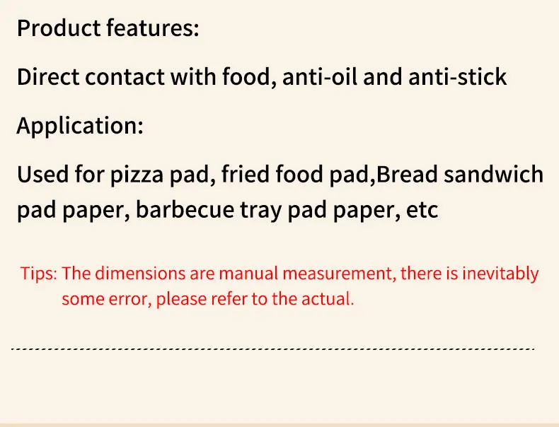 50/100pcs Non-Stick Silicone Baking Paper – Square & Rectangular Greaseproof Sheets... - SKU NSBP2027 - UGI Packaging